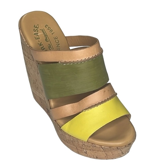 Kork Ease Leather Cork Sandals - Picture 1 of 7